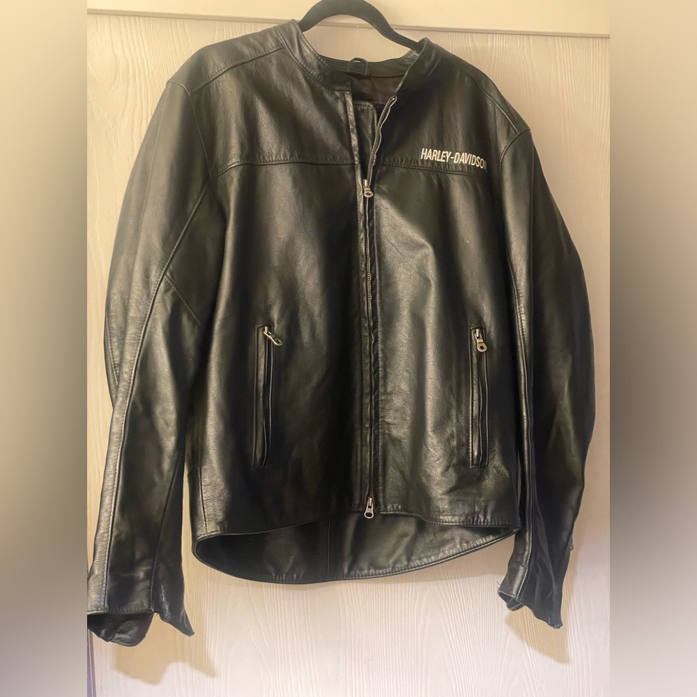 Lg Harley Davidson Leather Jacket